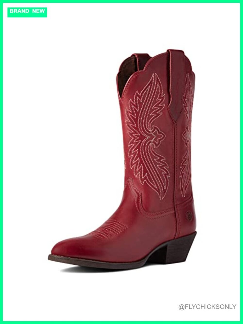 Ariat Heritage R Toe StretchFit Western Boot Leather Women's Cowgirl Boots